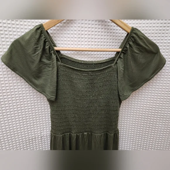 🛍2/$12 or 3/$15 1901 by Nordstrom Olive Jumpsuit, Girls' Size M(8/10) - Picture 7 of 12